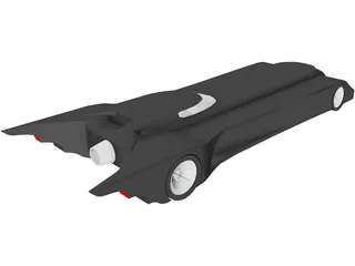 Batmobile 3D Model