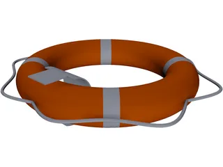 Life Guard 3D Model