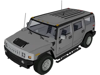 Hummer 3D Model