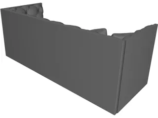 Sofa 3 Seater 3D Model