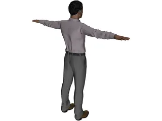 Business Man 3D Model