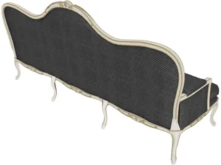 Chevigny Sofa 3D Model