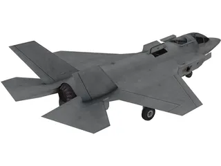 Lockheed Martin JSF F-35 3D Model