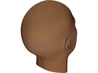 Dr Dre Head 3D Model