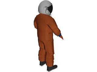 Astronaut 3D Model