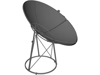 Satilite Dish 3D Model