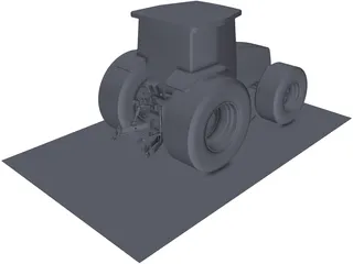 New Holland 250hp Tractor 3D Model