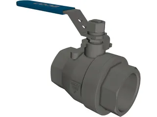 Valve 2 inch 3D Model