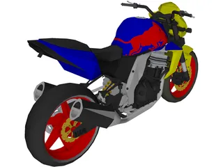 Kawasaki 750 3D Model