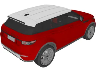 Range Rover Evoque 3D Model