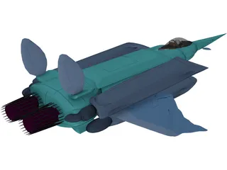 F-150 Fighter 3D Model