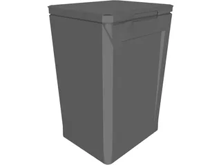 Dustbin 3D Model