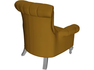 Single Sofa 3D Model