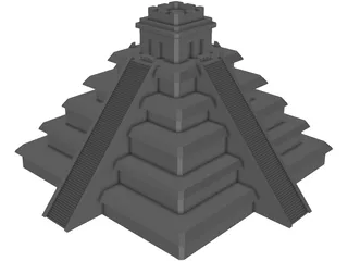 Pyramid Egyptian 3D Model