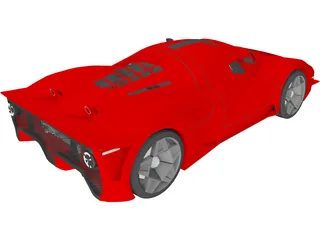 Ferrari P4/5 Pininfarina 3D Model