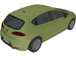 Seat Leon Cupra 3D Model