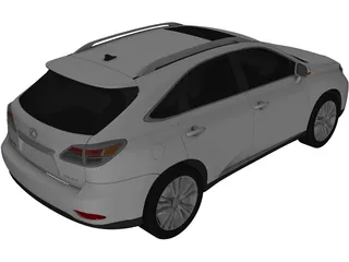 Lexus RX450h 3D Model