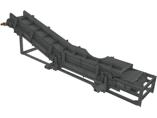 Chain Conveyor 3D Model