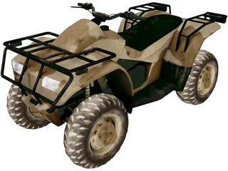 Quad 3D Model