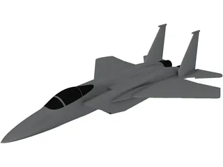 F-15C Eagle 3D Model