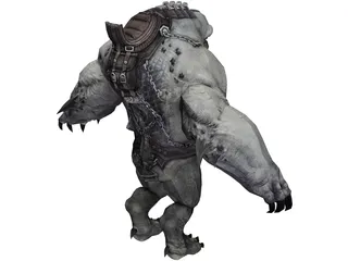 Saddle Beast 3D Model