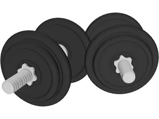 Dumbbell 3D Model