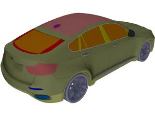 BMW X6 3D Model