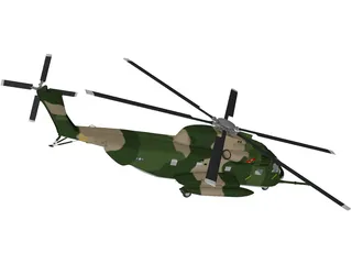 Sikorsky CH-53 Stallion 3D Model