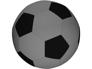 Soccer Ball 3D Model