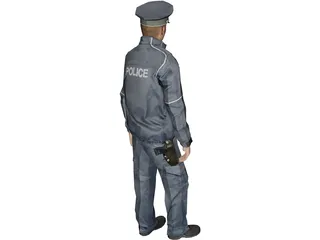 Policeman 3D Model