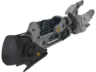 Robot Arm 3D Model