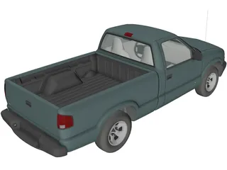 Chevrolet S10 Pickup 3D Model