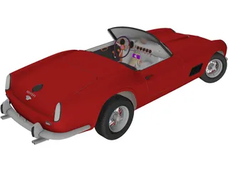 Ferrari 250 (1960) 3D Model