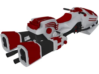 Jetbike 3D Model