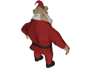 Al Character Santa Theme 3D Model