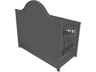 Baby Bed 3D Model