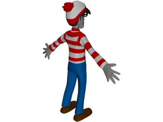 Waldo 3D Model