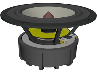 Speaker Subwoofer 3D Model
