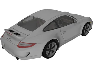 Porsche 911 997 Sport Classic 3D Model