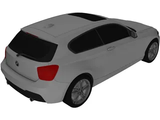 BMW M135i F21 (2012) 3D Model