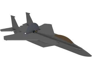 F-15 Eagle RC Foamy 3D Model