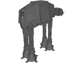 Star Wars Imperial ATAT 3D Model