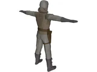 Star Wars Hoth Soldier 3D Model