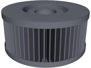 Air Filter 3D Model