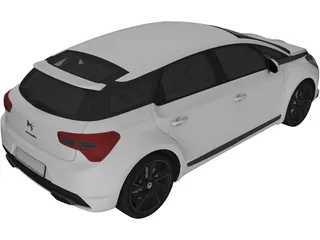 Citroen DS5 (2012) 3D Model