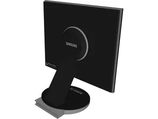 Samsung SyncMaster 173P Monitor 3D Model