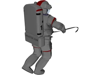 Astronaut 3D Model