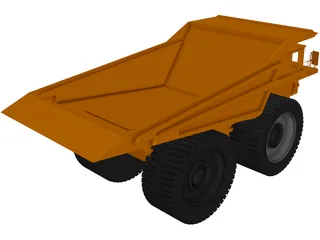Caterpillar Mining Truck 3D Model