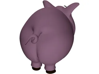 Pig Toy 3D Model