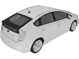 Toyota Prius (2010) 3D Model